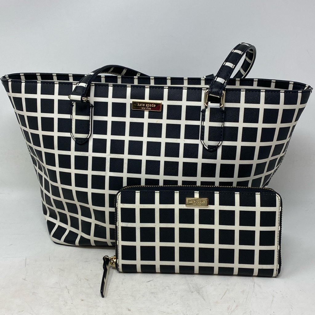 Kate Spade Laurel Way Dally Tote And Neda Wallet Set.